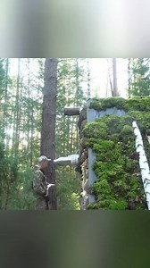 784K views · 12K reactions | #survival #adventure #wilderness #camping #bushcraftcamping​ #logcabin #cabin | Viral Asset | Facebook