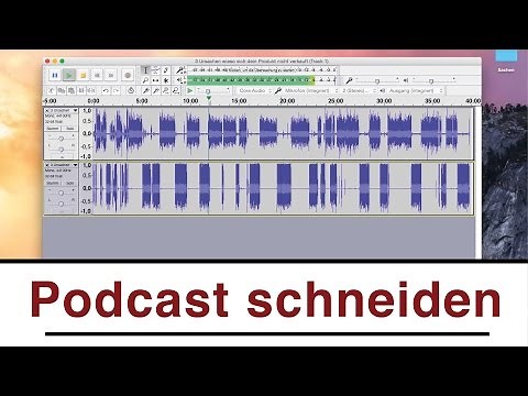 Podcast aufnehmen und schneiden | Tools uns Software für optimalen Sound #2 Podcast Tutorial