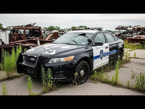 Asmr Car Restoration! Full Restoration of a Police Interceptor from Total Disrepair to Looking New