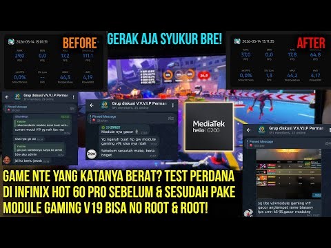 ⚡V19 Libas NTE! Plugin Module Gaming Set Kinerja/Performa Hp Kalian Ke Mode Tinggi Minim Shuttering?