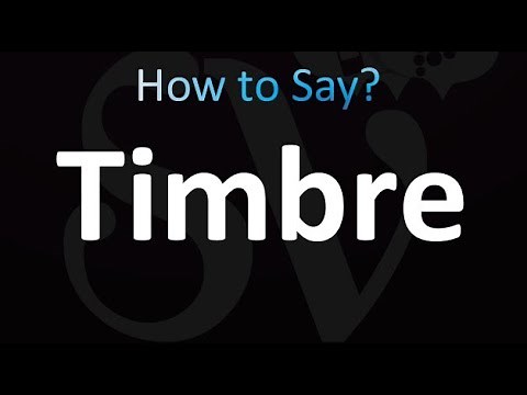How to Pronounce Timbre (correctly!)