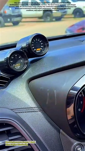 Dual Performance Gauges | Real-Time Engine Monitoring