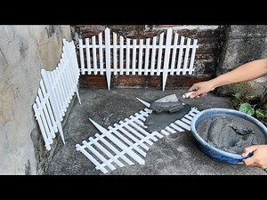 Cement craft idea / Garden design ❤️ Fast and Beautiful ❤️How to design a garden