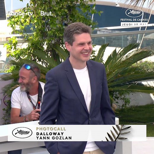 Yann Gozlan : réalisateur du film "Dalloway" au photocall du Festival de Cannes 2025 !