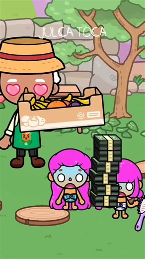 Our mom only needs money 😭💵 #tocaboca #tocalifeworld #tocastory