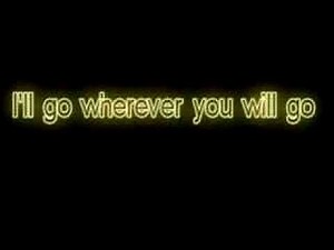 The Calling - Wherever You will Go with Lyrics (Acoustic)