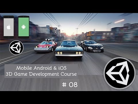 Realistic Car Controller Unity Android & iOS Game - Car Movement & Suspension System Animation