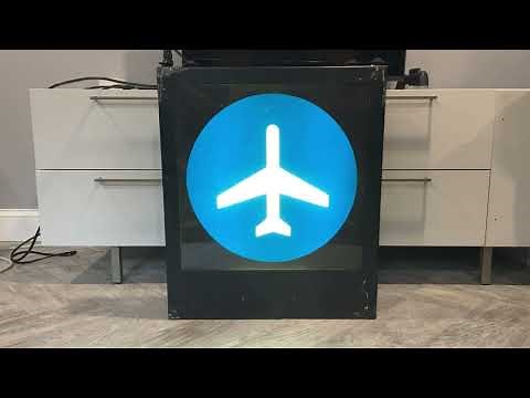 Rollsign roll-through: NYC Subway BMT/IND 1980 End Route Rollsign (R44)