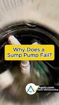 Sump Pump Failure: Signs, Causes & How to Fix It | Aqviz Waterproofing