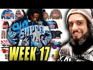 Supreme Week 17 Droplist - Top Tier Winter Gear! #FW25