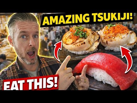 A Day in Tsukiji Market, What to Eat and Where