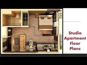 Studio Apartment Floor Plans