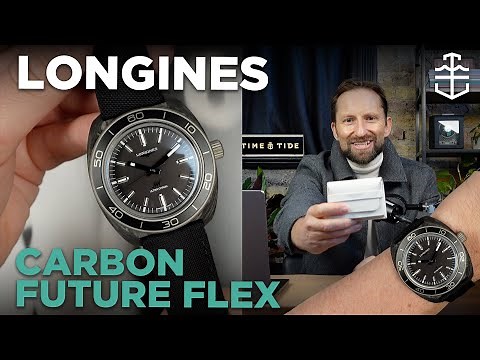 The Longines Ultra-Chron Carbon is the brand's first carbon endeavour