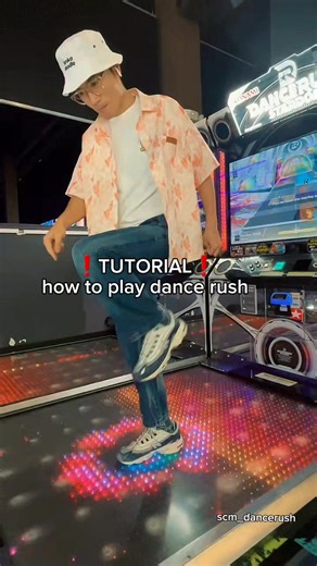 dance rush 101 #dancerush #tutorial #round1usa #shuffletutorial