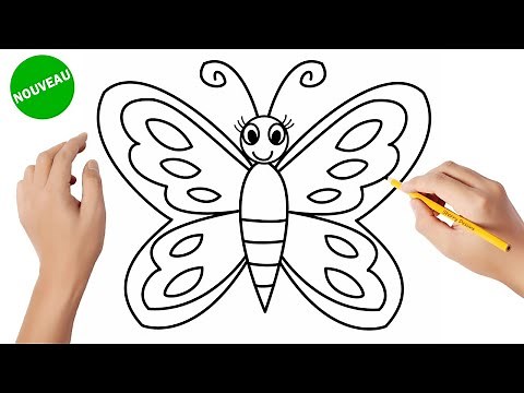 Comment dessiner un papillon