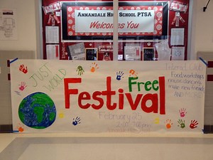 Explore the World at the Annandale High School Just World Festival