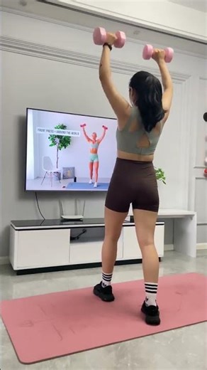 20 Min Dumbbell Burn 🔥 Tone Arms Fast