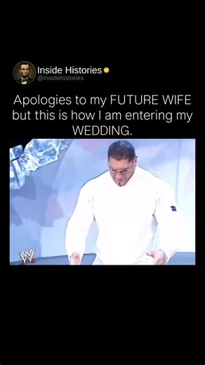 Entertainment , Memes & News | Apologies to my Future Wife 😔 Follow(us) @insidehistories for more. Known as "The Animal," Batista (Dave Bautista) is a legendary... | Instagram