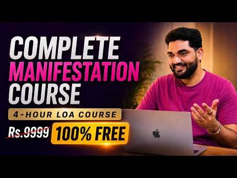 Complete Law of Attraction Course for FREE | Manifest Anything You Want ‪@AmiettKumar‬