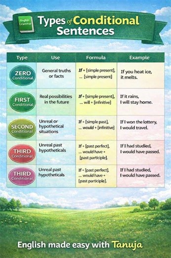 Conditional Sentences Explained Simply