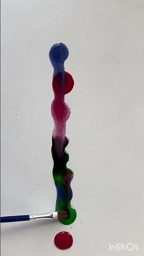 🎨 Mixing Color Drops Experiment | Satisfying Paint Blending