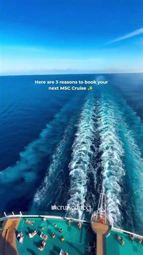 3 Reasons to Book Your Next MSC 🛳️