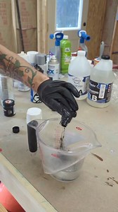 89K views · 116 reactions | I'm making something cool that you can also make at home! It's a simple process and make sure to have fun with it! This is a diy how to demonstration! Full of tips and tricks so you can learn and do it on your own! #carpentryskills #woodworking #siding #construction #contractor #roofing #tipsandtricks #creative #diy #epoxy | Your Favorite Contractor | Facebook