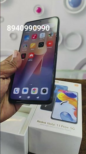 REDMI NOTE 11 PRO PLUS 5G | ₹8,999/- | 6GB+128GB | 8940990990 | Feb04,2026