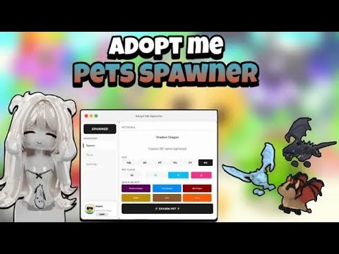 [NEW!🐶] Adopt Me Spawner Script! 🐶 | KEYLESS | Easy Pets! 🐱
