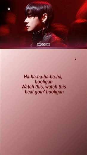 BTS - Hooligan (Lyrics)