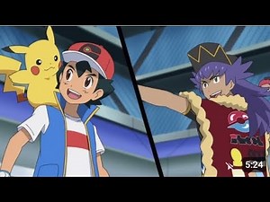 POKEMON ASH VS LEON FULL BATTLE IN HINDI @pokebattlex