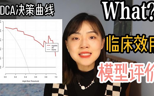 科研干货｜零基础快速了解决策曲线DCA，临床模型评价，生信必备知识