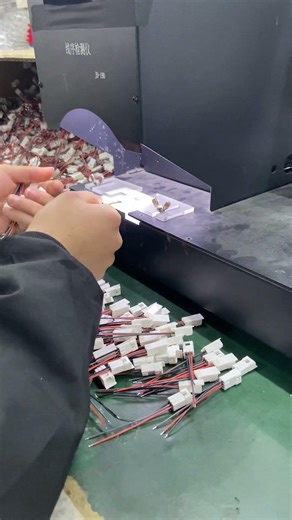 Every wire in place✅ Line sequence testing ensures your harness works perfectly👍 #wiringharness