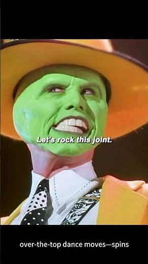 🔥 Iconic Dance Scene! The Mask’s Crazy Charm 🎬
