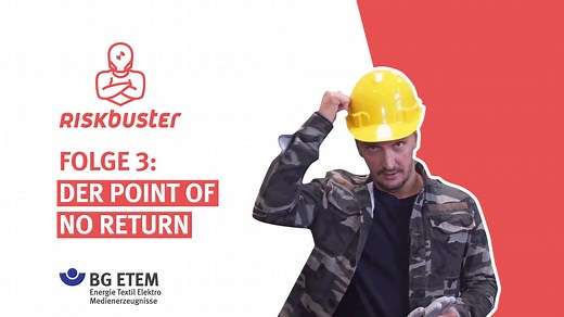 Im neuesten RiskBuster Video dreht sich erneut alles um den „Point of no Return“ – der Grenze zwischen sicher und unsicher. Um Unfälle zu verhindern, müsst Ihr Abstand zu dieser Grenze halten. Und dabei spielt „gutes Material“ eine entscheidende Rolle. Warum das so ist, verrät Euch Holger Schumacher. Mehr RiskBuster Videos findet Ihr natürlich auf https://profi.bgetem.de Ihr habt selbst Ideen für Experimente, dann schickt uns gerne eine E-Mail an riskbuster@bgetem.de | BG ETEM