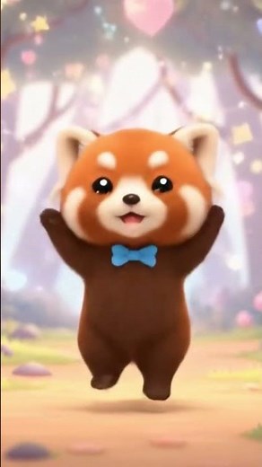 Kawaii Red Panda Dance 🐼✨ | Cute Dancing Animal to Make You Smile! #cutepets #shorts”