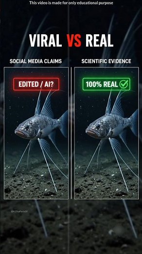 This Deep-Sea Fish Looks AI Generated!