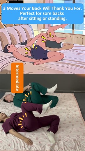 3 Moves Your Back Will Thank You For Perfect for sore backs after sitting or standing