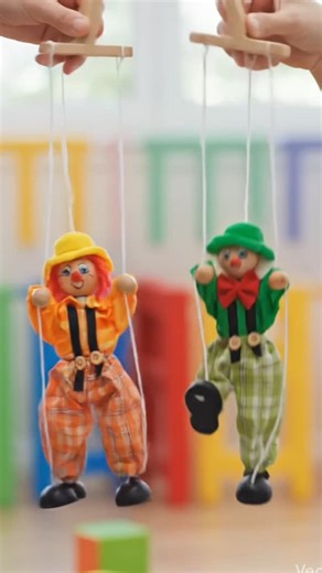DHANSAMRAT on Instagram: "wooden pull-string clown marionette puppet. These colorful string puppets are designed to provide entertainment for children and help develop their imagination and hand-eye coordination. Product Details Type: Marionette puppet (string puppet) Material: Typically made from wood and cloth Functionality: Pulling the attached strings makes the doll's arms and legs move #dhansamrat #toystore #toys #puppetshow #instagramreels"