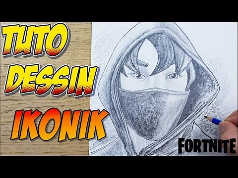 How to draw skin IKONIK - FORTNITE - Chapter 2 season 2 - Easy drawing tutorial!