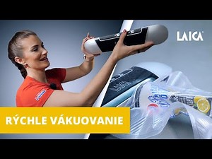 Testujeme vakuovačku folií Laica VT3205 - Vychytávky od Radky