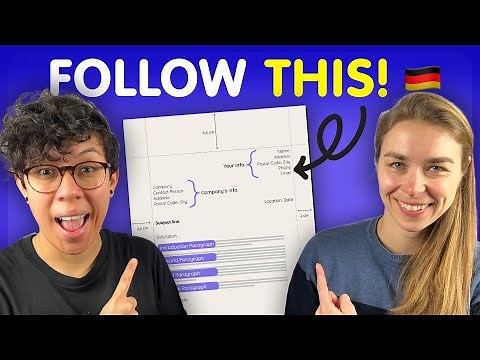 Nail your COVER LETTER in Germany [+ Template]