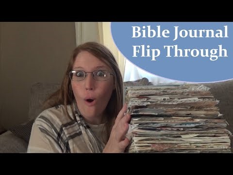*New Channel* Bible Junk Journal Flip Through