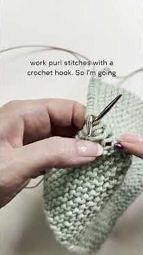 Knit*Minute - Dropped Garter Stitch