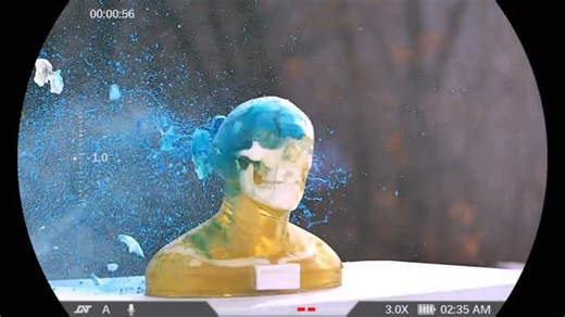 1ShotTV on Instagram: "Well today we re-created the shots that killed Osama bin Laden. 3x to the face from 5 feet away with the exact bullet used… & it was gnarly! Full video on Youtube now - #ballistics #binladen #556"