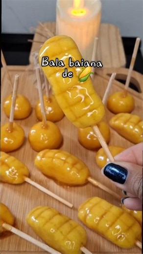 Bala baiana de 🌽 #receitas #balabaiana #milho #comidastípicas #festajunina