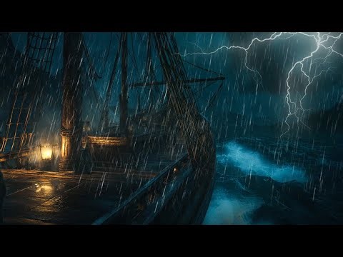 Ocean Waves and Stormy Seas | Relax and Unwind with Peaceful Ocean Sounds for Sleep