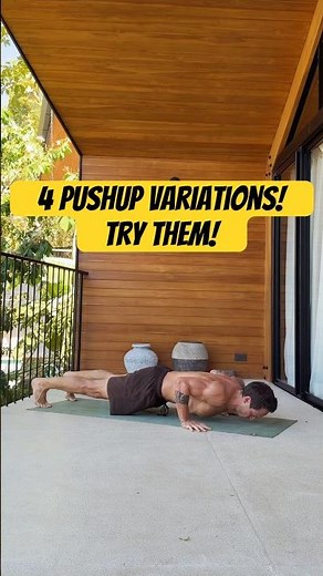 4 Push Up Variations for Strength and Mobility🔥