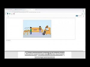 ELPA21 Practice Item Demo: Kindergarten, Listening