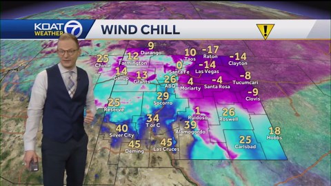 Extreme cold warning set for most of New Mexico
